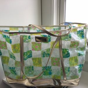 Lilly Pulitzer beach bag
